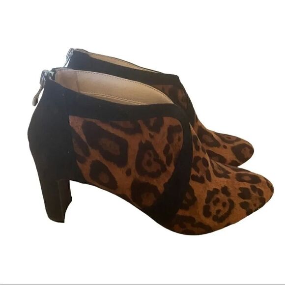 Life Stride  Leopard Print Women's Glamour Ankle Boots SZ 6.5 M - Picture 4 of 9